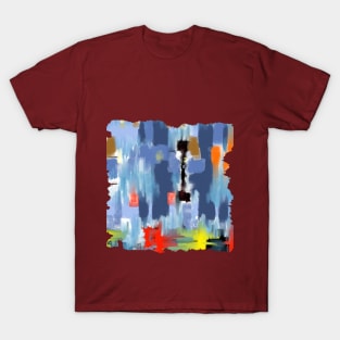 abstract, modern, and colorful art. T-Shirt